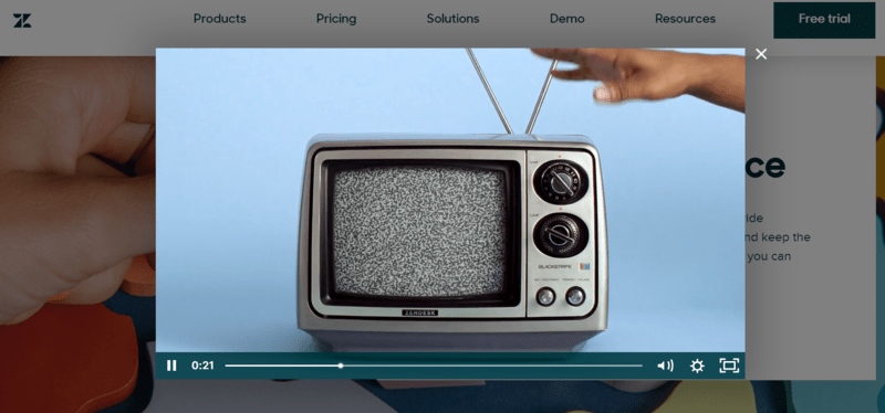website design video