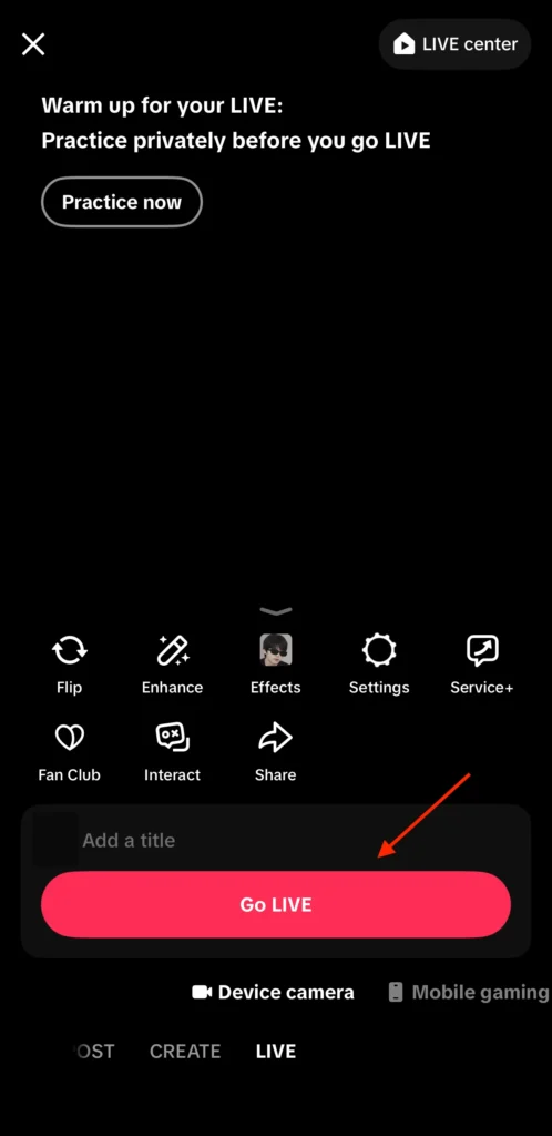 3 How to Go Live On TikTok