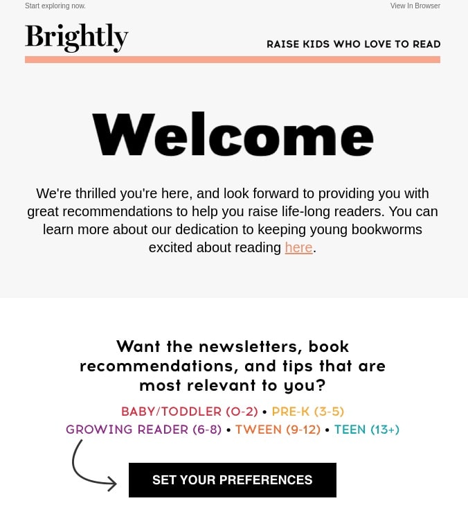 Brightly Concise Email