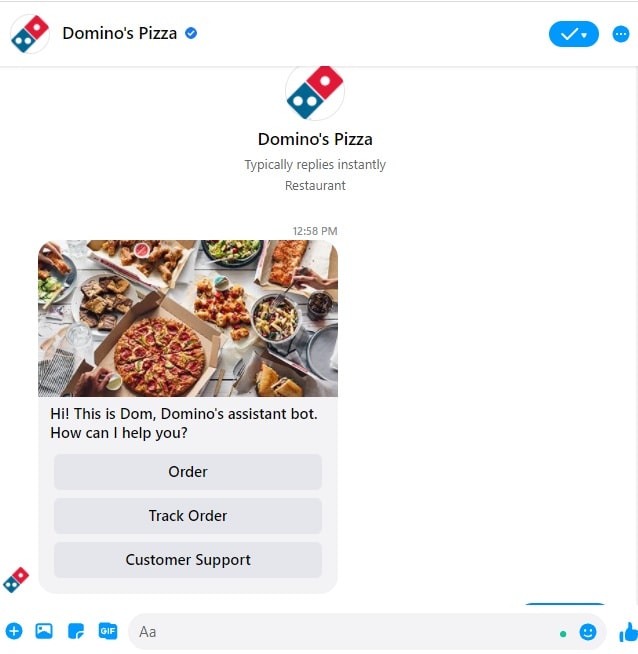 Domino's Chatbot