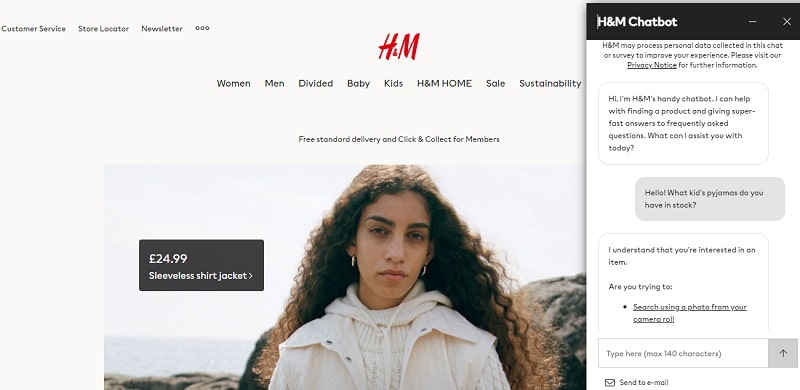 H&M Chatbot