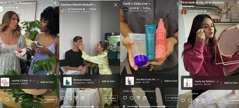 Instagram & Facebook Live Streaming