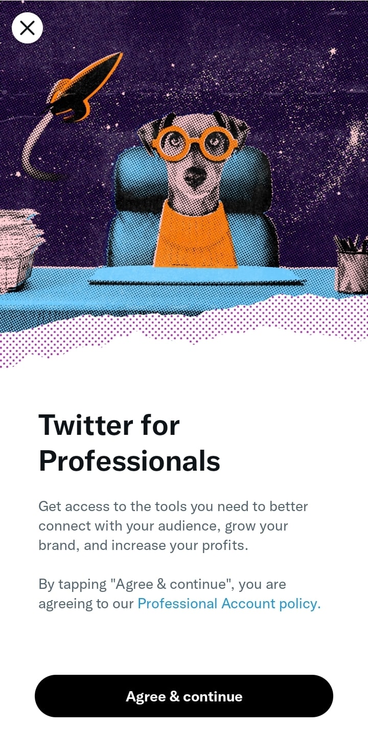 Twitter Mobile Twitter for Professionals