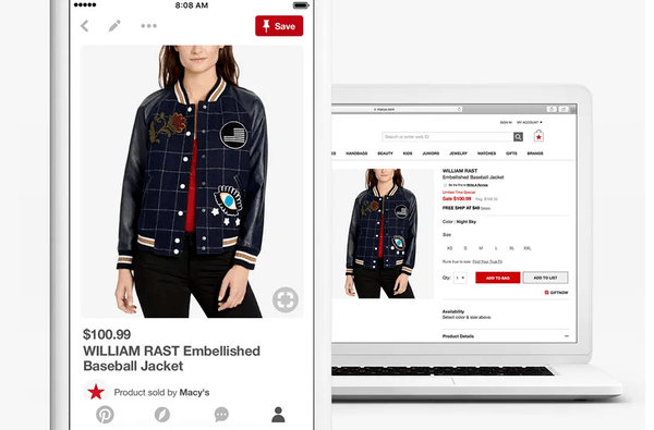 Pinterest shopping