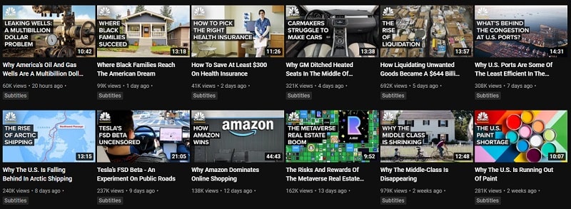 CNBC Consistent Logo Placement