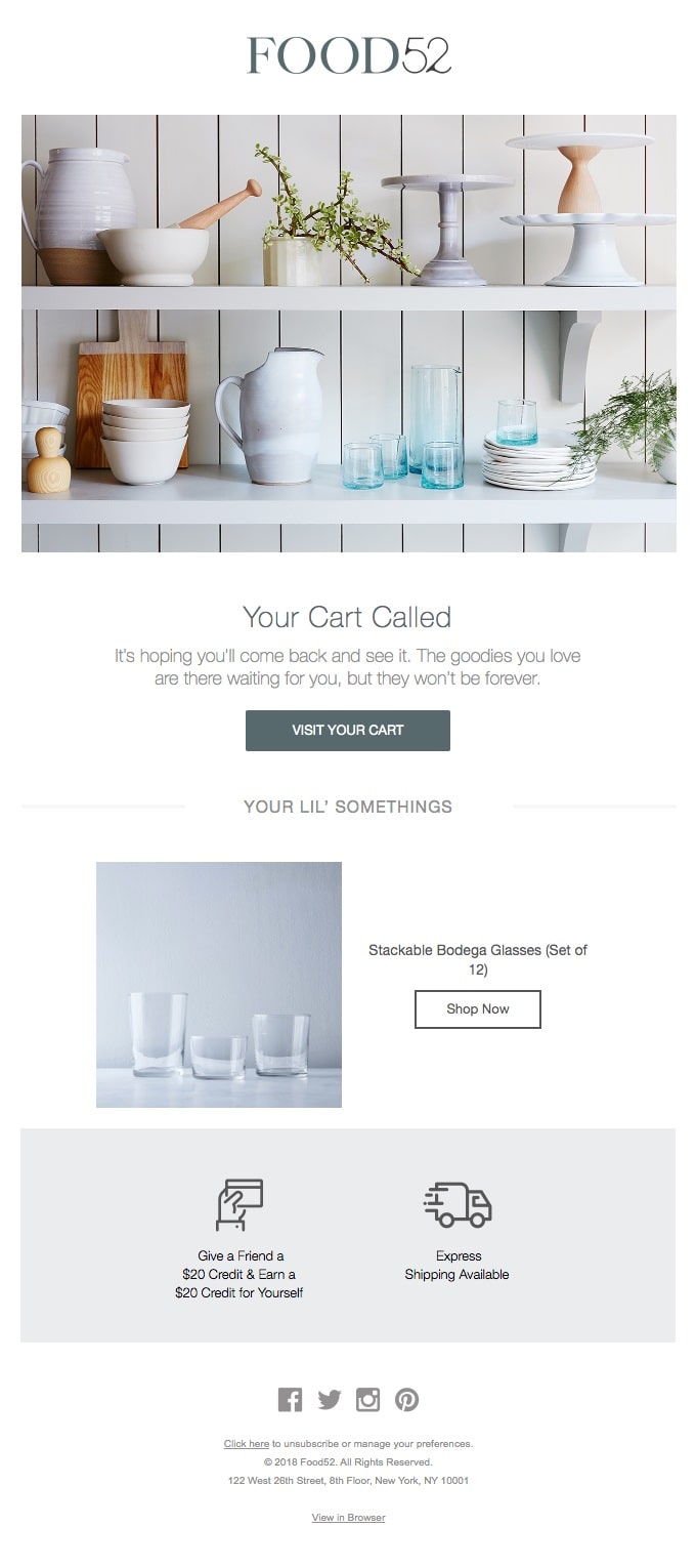 Food52 Real-Time Tracking