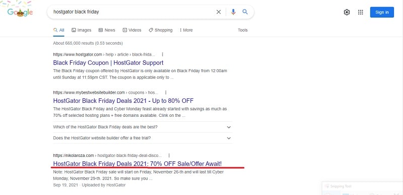 HostGator Black Friday Deals Nikola Roza