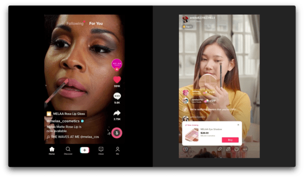 TikTok shopping