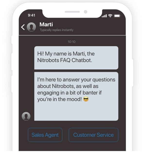 Nitrobot Informal Chatbot