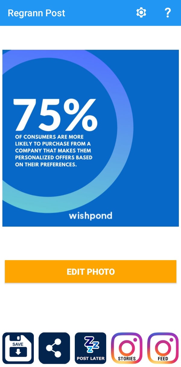 Share Post In Regrann