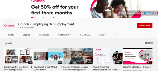 Crunch YouTube