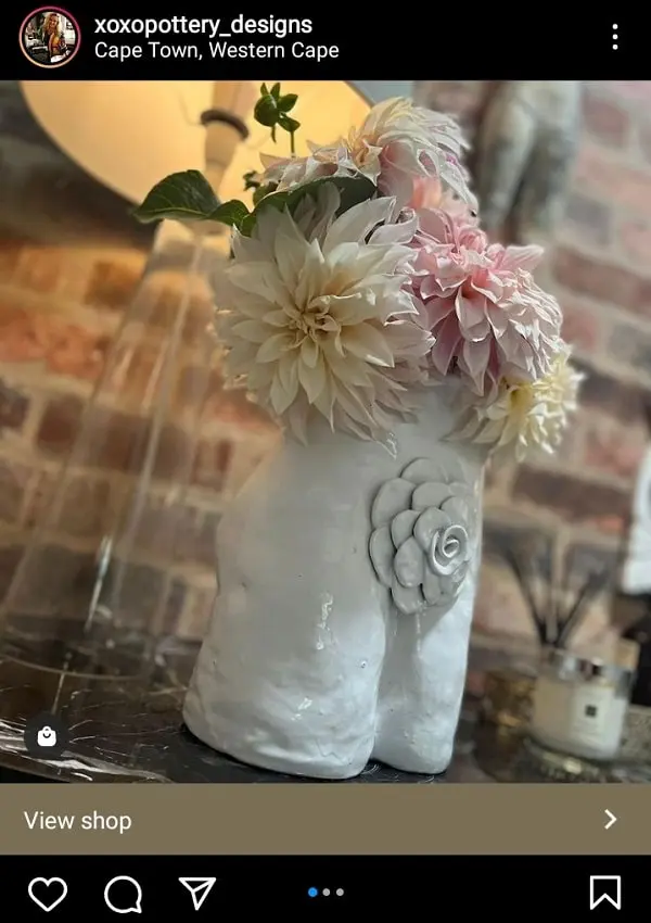 xoxo pottery shoppable post