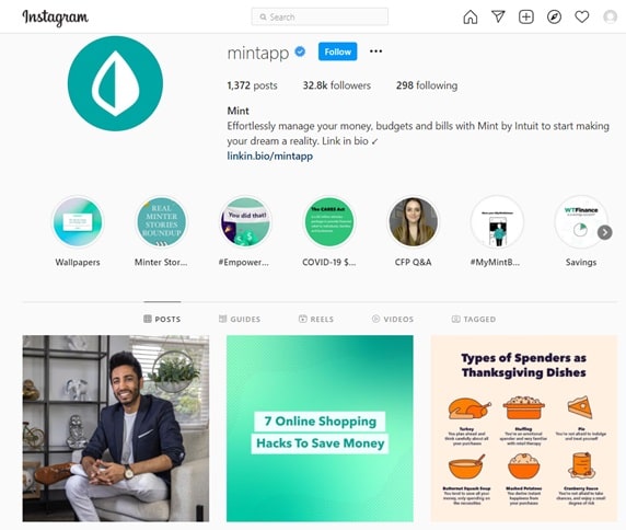 Mint Useful to Followers