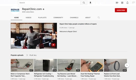 Repair Clinic Avoid Direct Selling