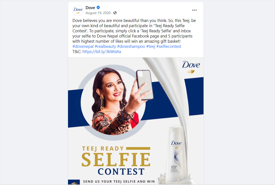 facebook giveaway