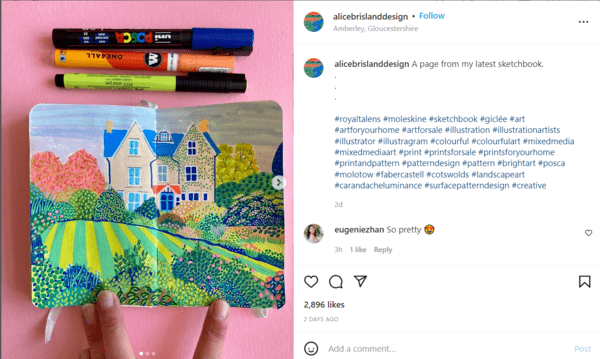 Instagram hashtags