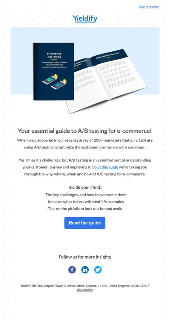 email marketing strategy