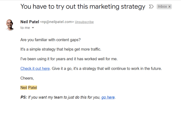 email marketing strategy