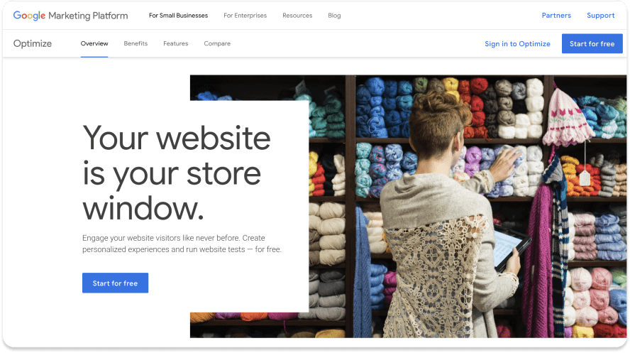 Google Optimize