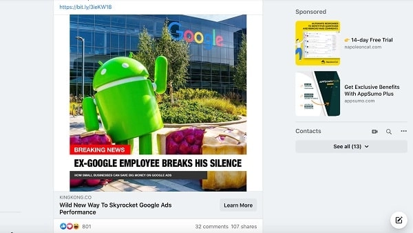 Social Ad Engagement