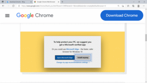 Microsoft Edge Recomendation