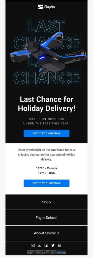 Skydio urgency