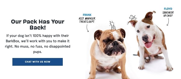 Bark Box Landing Page