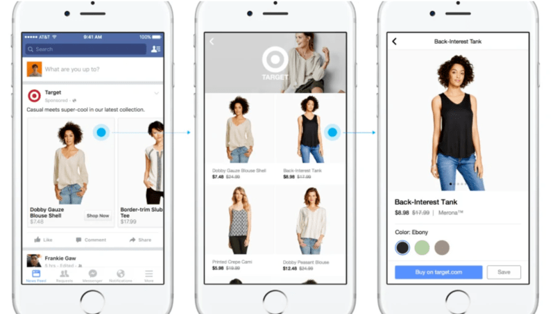 facebook shopping ad