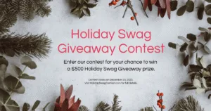 holiday sweepstakes idea