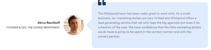 attraction marketing testimonial example