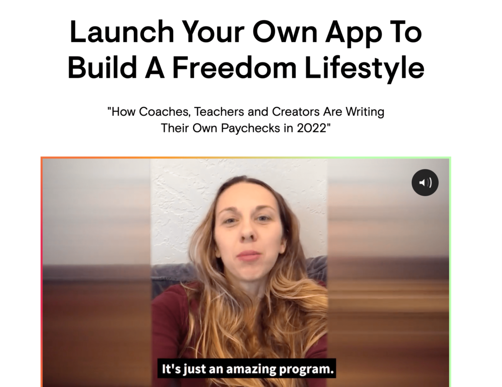 Evergreen webinar example