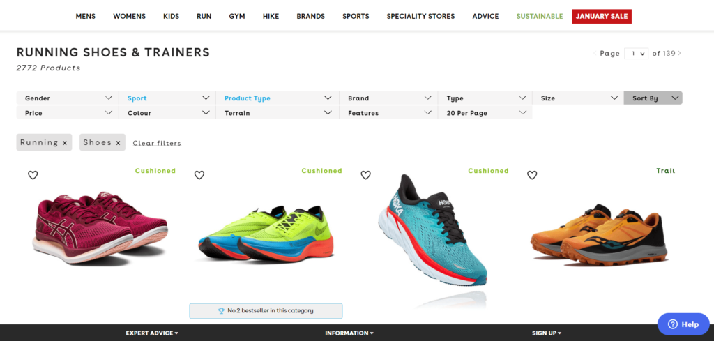 ad landing page