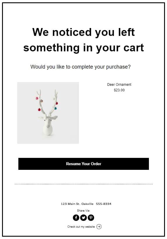 interactive email