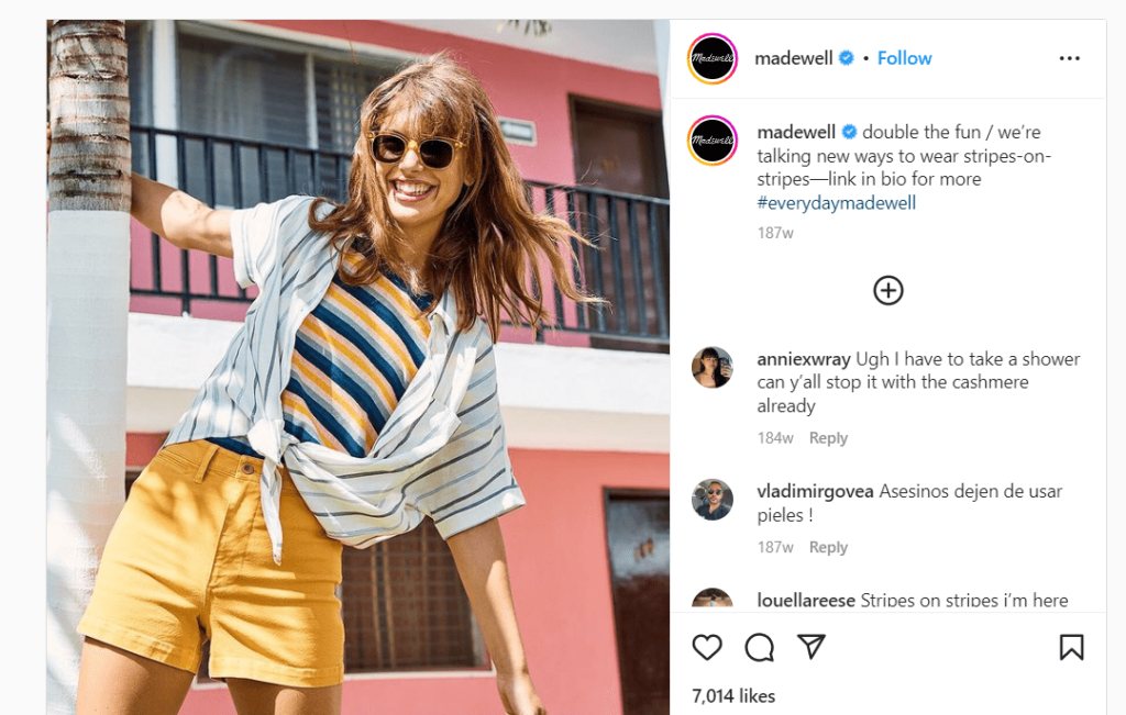user generated content example