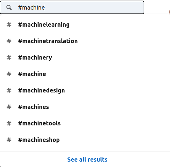 LinkedIn hashtags