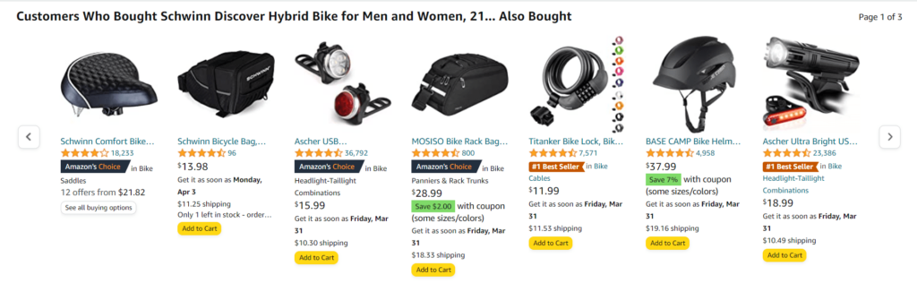 cross-selling example