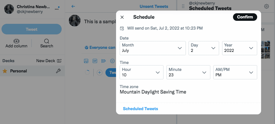 social media scheduling platform