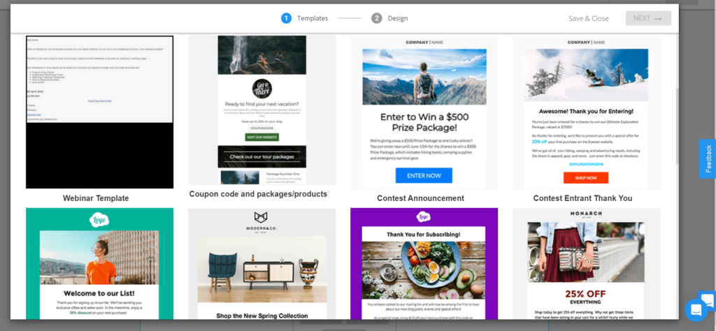email marketing templates