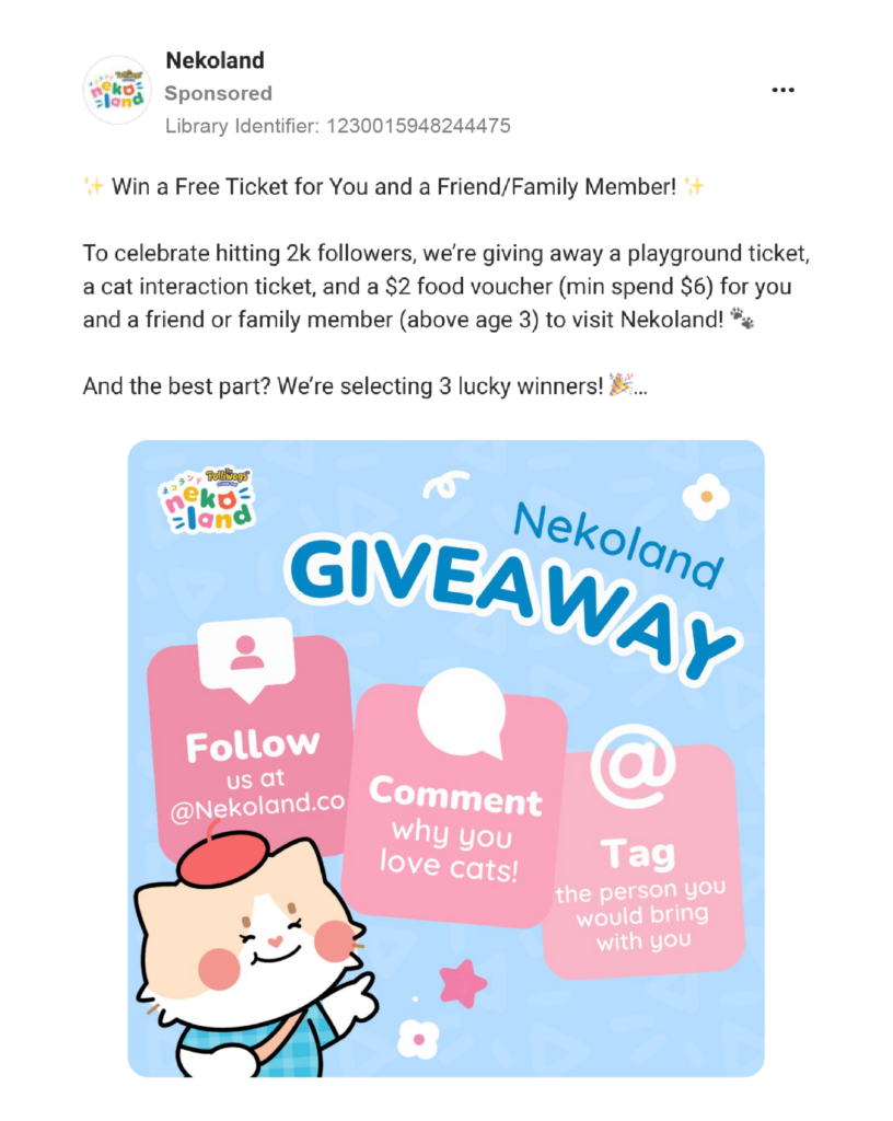 Social Media Giveaway Idea 3 Comment to Enter