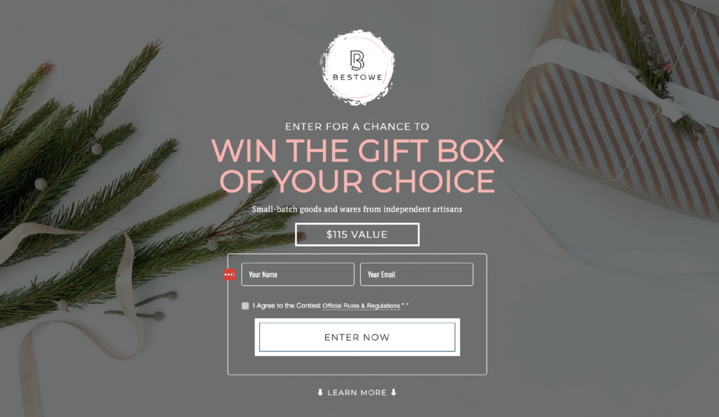 Social Media Giveaway Idea 9 Holiday-Themed Giveaway