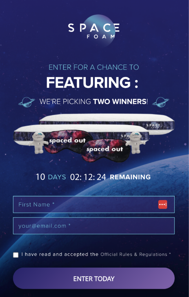 Social Media Giveaway Idea 10 Flash Giveaway