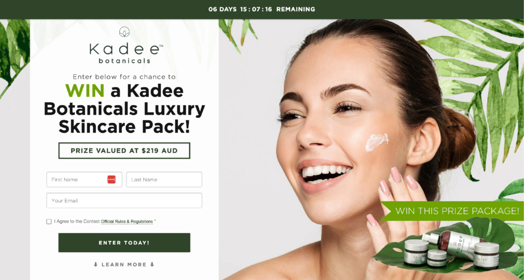 Social Media Giveaway Idea 17 Product Bundle Giveaway