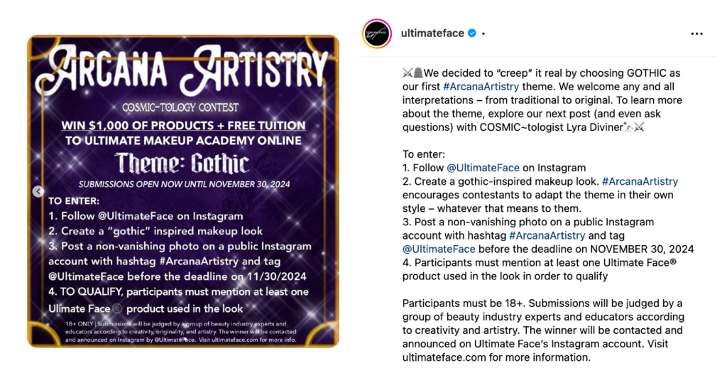 Social Media Giveaway Idea 18 Hashtag Contest