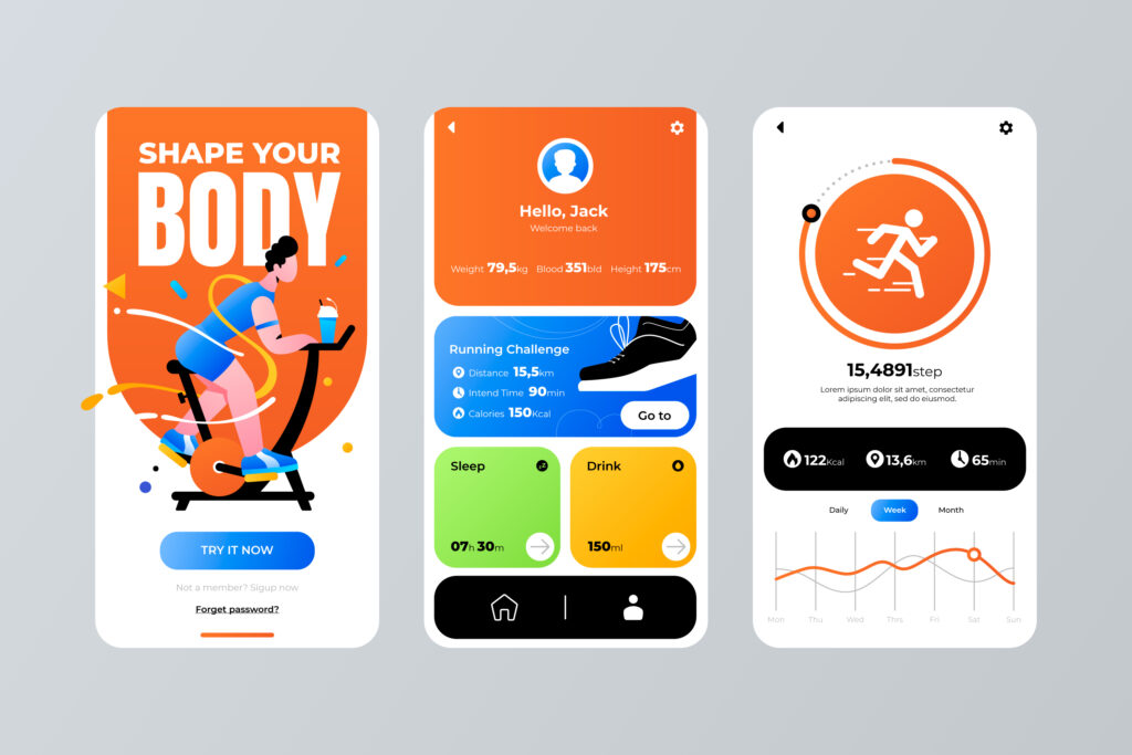 Personal Training Advertising Example #24. Create a Fitness App or Use an Existing One