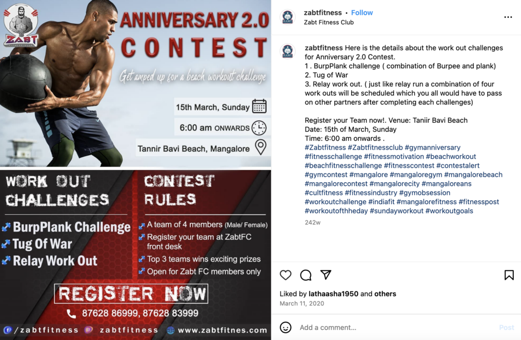 Burpee Contest