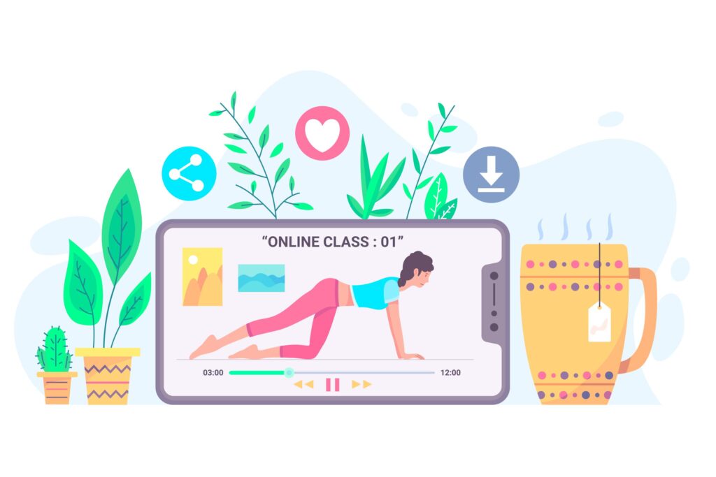 Personal Training Advertising Example #28. Develop an Online Course