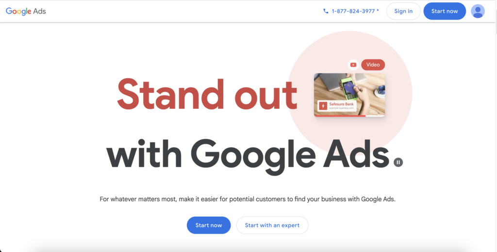 Personal Training Advertising Example #3. Run Google Ads for Local Targeting