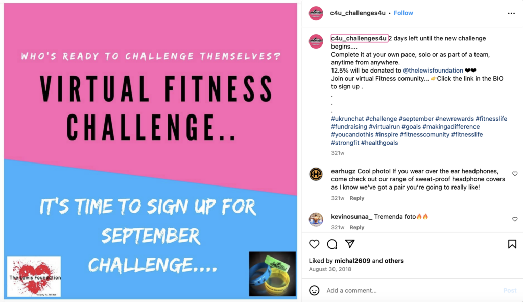 Virtual Fitness Challenge