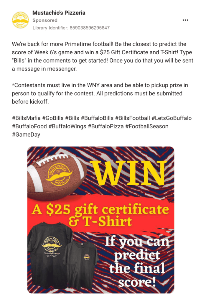 Social Media Giveaway Idea 31 “Predict the Outcome” Giveaway