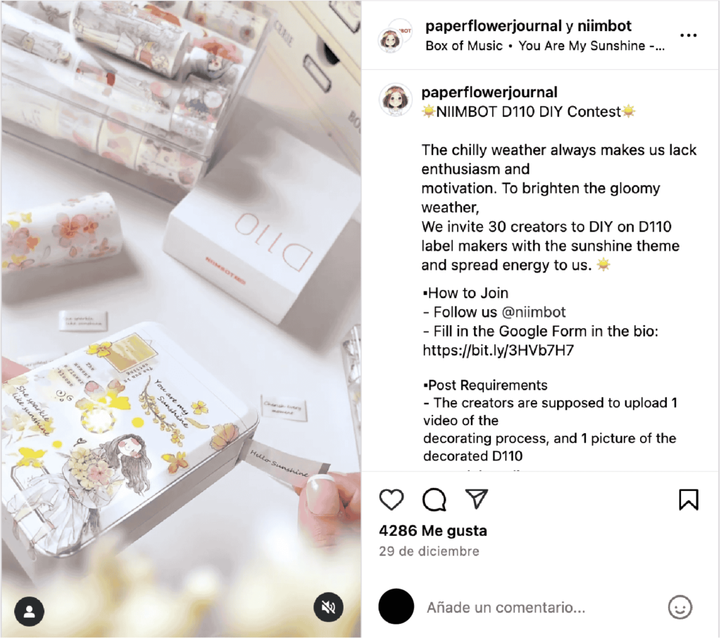 Social Media Giveaway Idea 33 Recipe or DIY Submission Giveaway